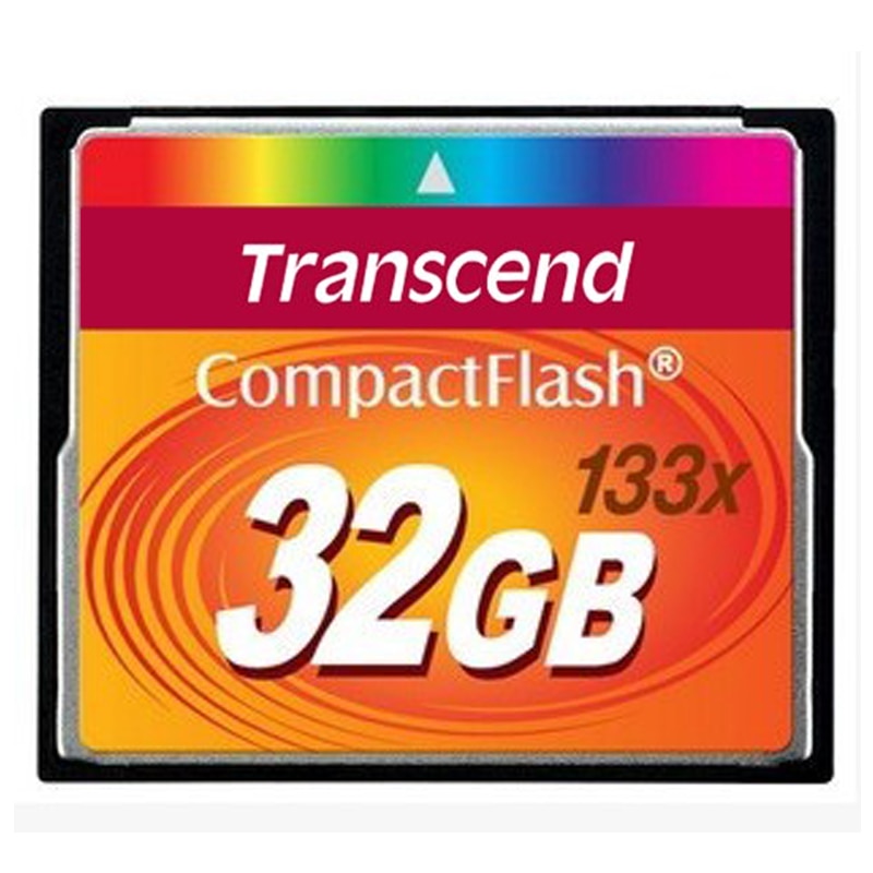 오리지널 트랜센드 고품질 전문 메모리 카드, 32GB 16GB 8GB 4GB 2GB 1 SLC 고속 CF 카드 133x 컴팩트 플래시 카드